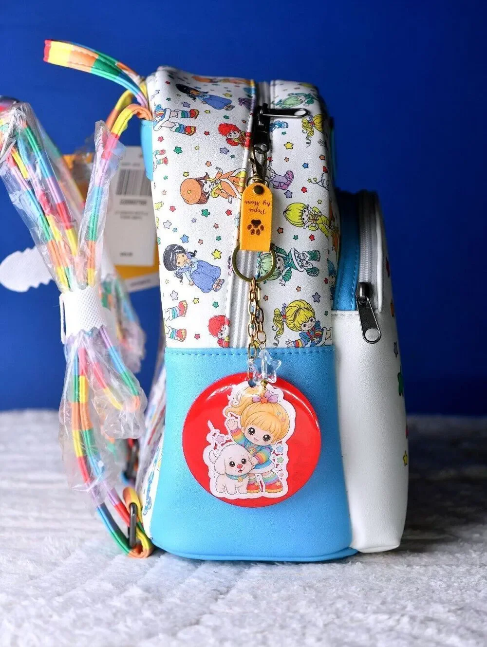 Loungefly Rainbow Brite & Twink Stars Mini Backpack - NWT